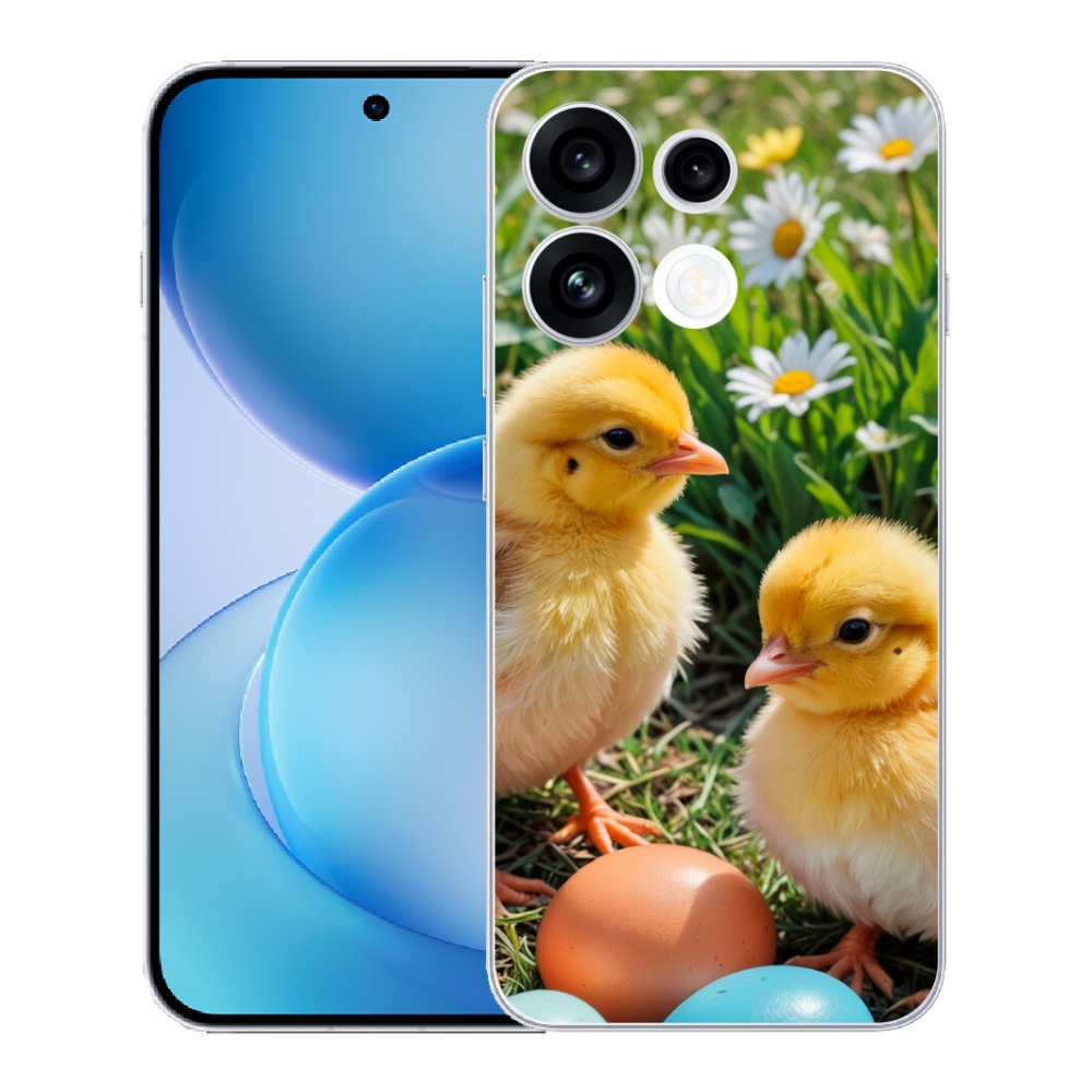 Gélový kryt mmCase na Oppo Reno 16 FS 5G - kuriatka