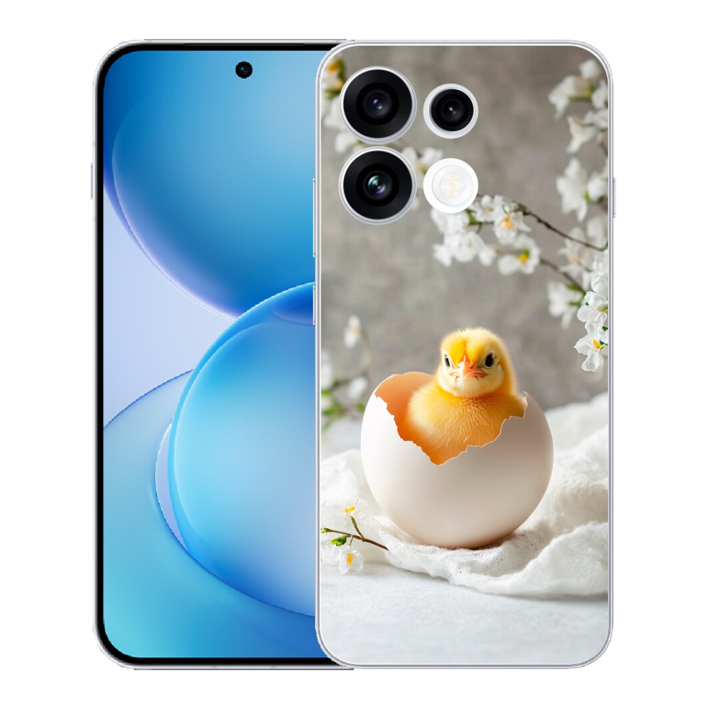 Gélový kryt mmCase na Oppo Reno 16 FS 5G - kuriatko