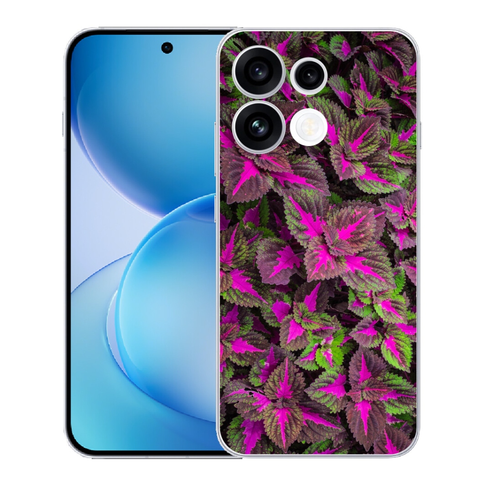 Gélový kryt mmCase na Oppo Reno 16 FS 5G - kvety 10