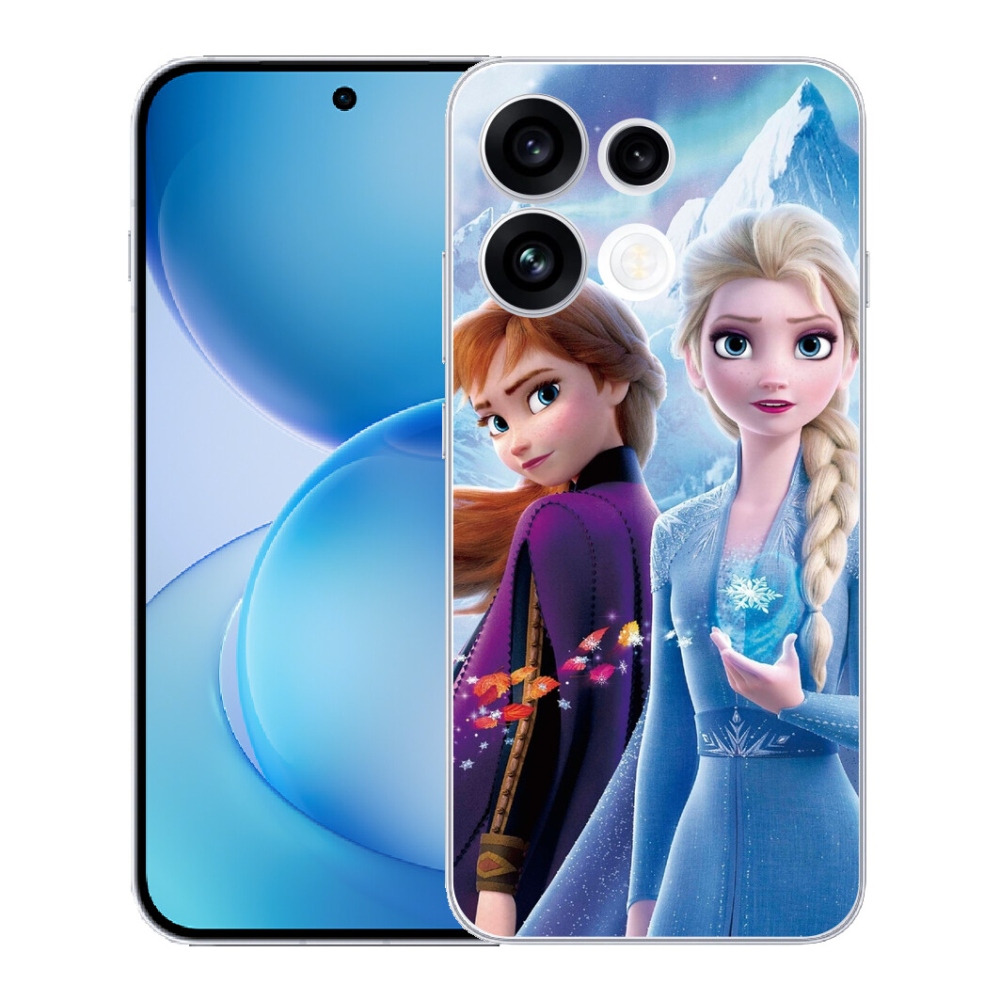 Gélový kryt mmCase na Oppo Reno 16 FS 5G - ľadové kráľovstvo 3