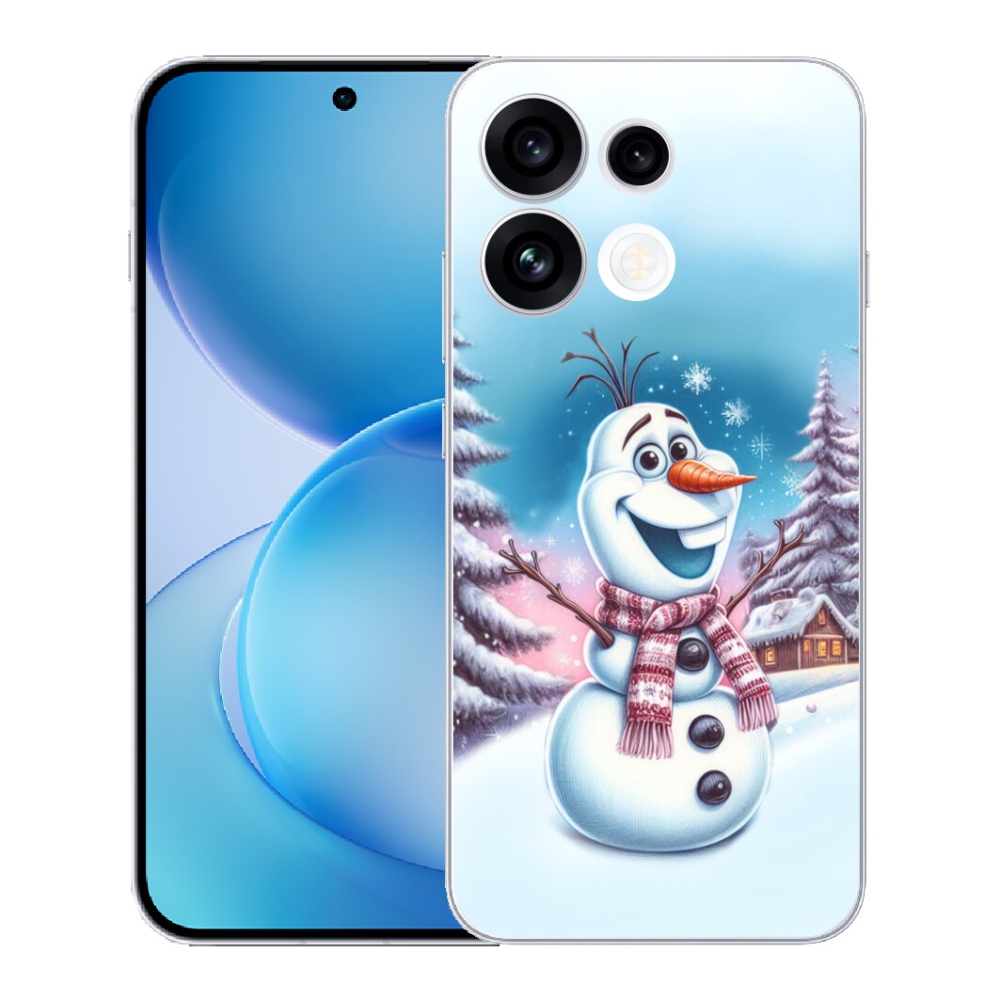 Gélový kryt mmCase na Oppo Reno 16 FS 5G - ľadové kráľovstvo