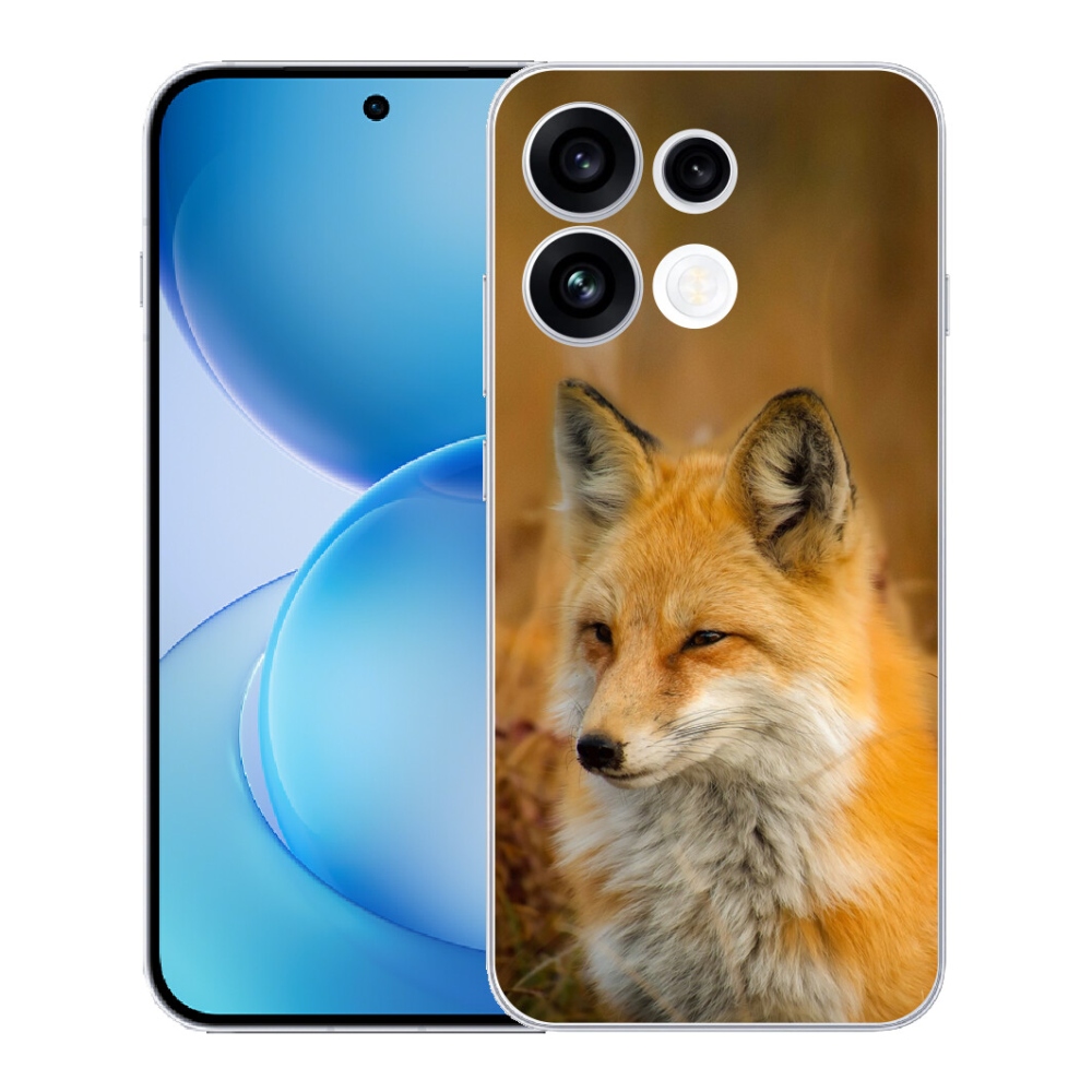 Gélový kryt mmCase na Oppo Reno 16 FS 5G - líška