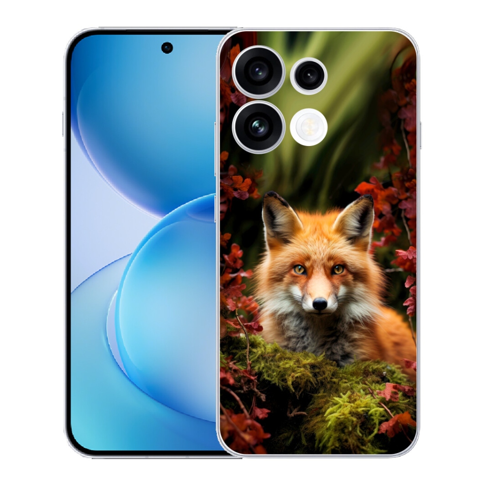Gélový kryt mmCase na Oppo Reno 16 FS 5G - líška v lese