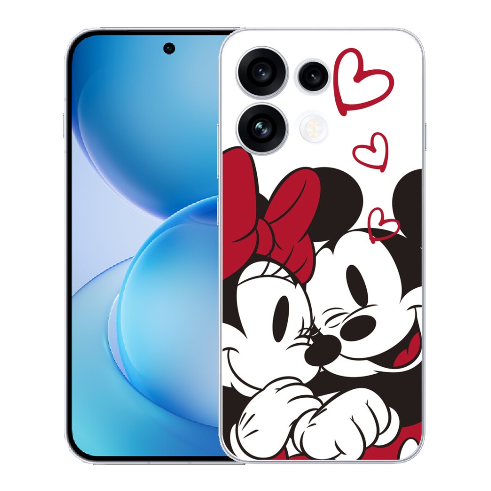 Gélový kryt mmCase na Oppo Reno 16 FS 5G - minnie a mickey