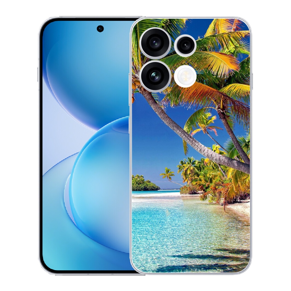 Gélový kryt mmCase na Oppo Reno 16 FS 5G - morská pláž