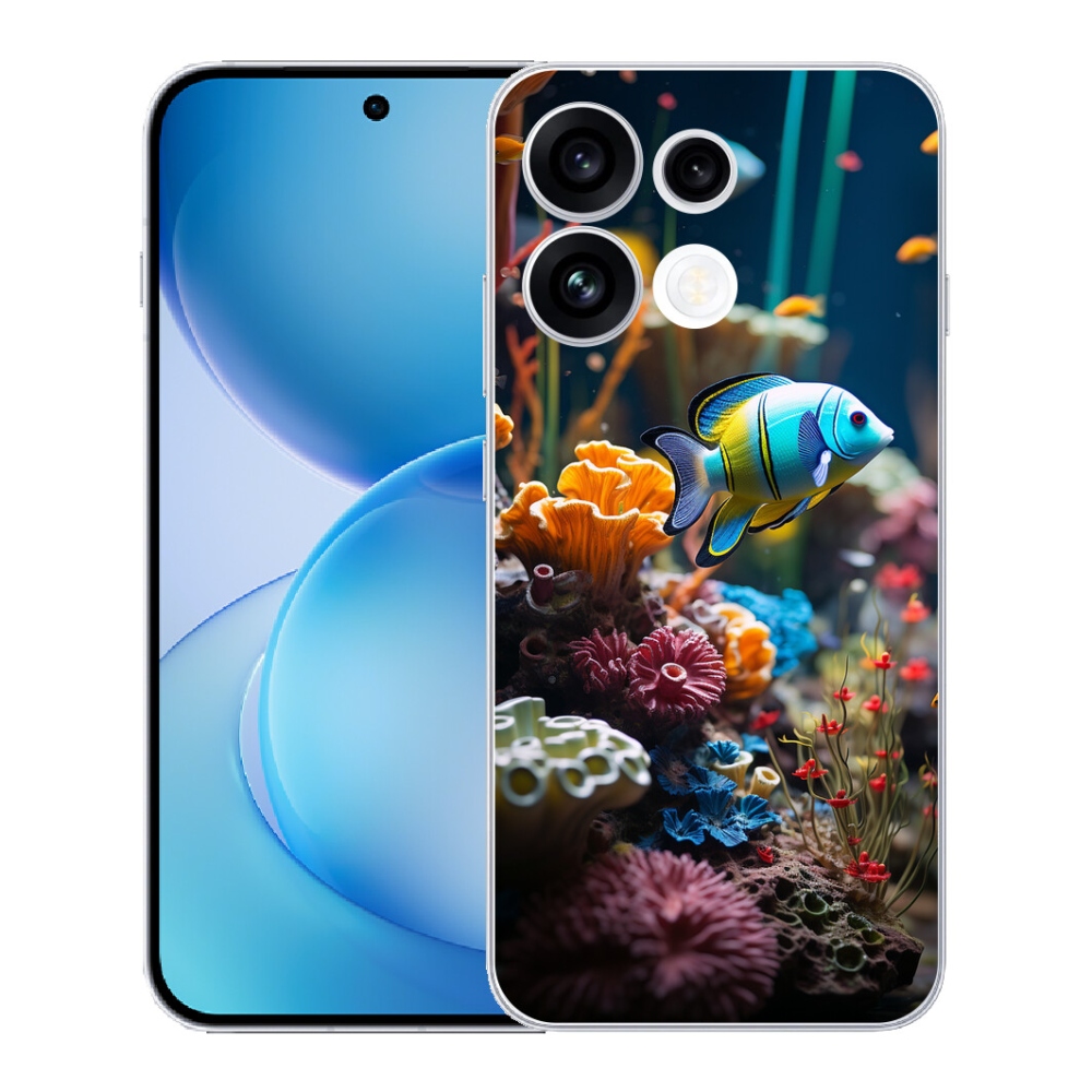 Gélový kryt mmCase na Oppo Reno 16 FS 5G - morský svet 5