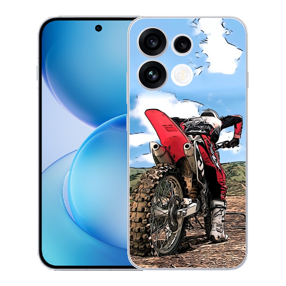 Gélový kryt mmCase na Oppo Reno 16 FS 5G - moto