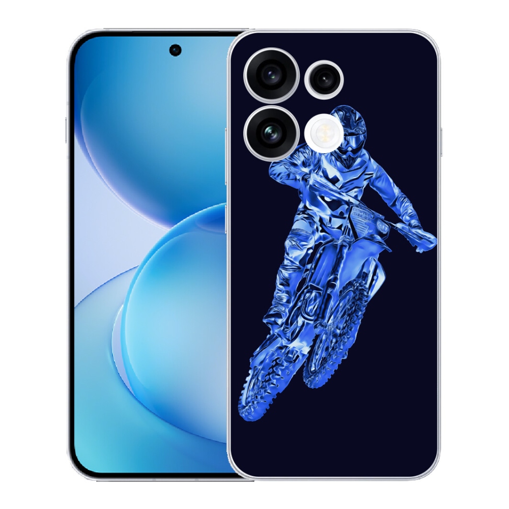 Gélový kryt mmCase na Oppo Reno 16 FS 5G - motocross 1