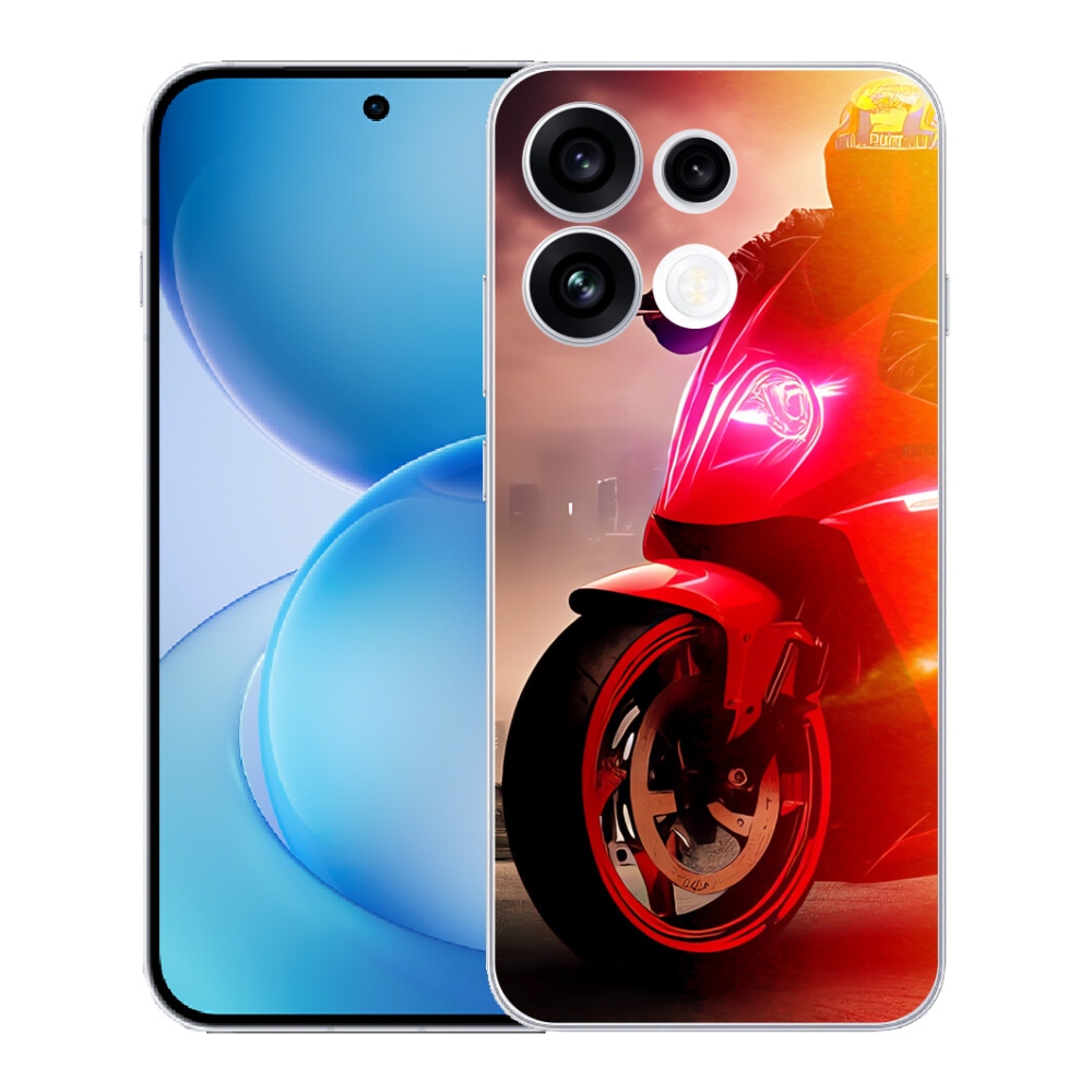 Gélový kryt mmCase na Oppo Reno 16 FS 5G - motorka