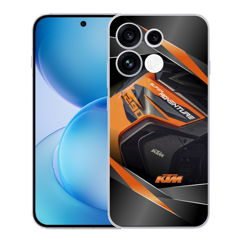 Gélový kryt mmCase na Oppo Reno 16 FS 5G - motorka ktm