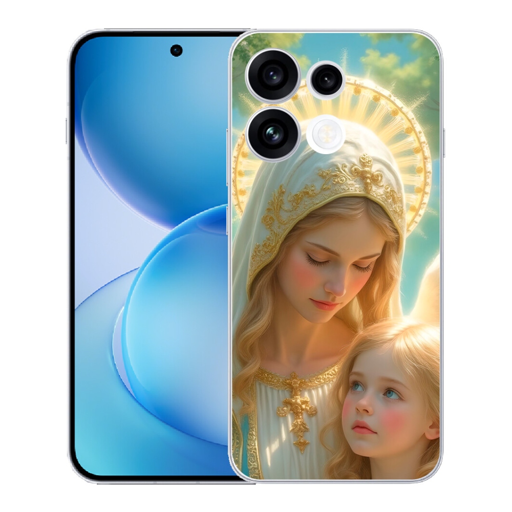 Gélový kryt mmCase na Oppo Reno 16 FS 5G - náboženský motív 2