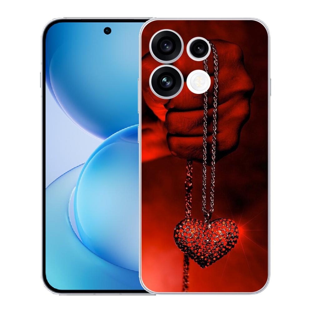 Gélový kryt mmCase na Oppo Reno 16 FS 5G - náhrdelník