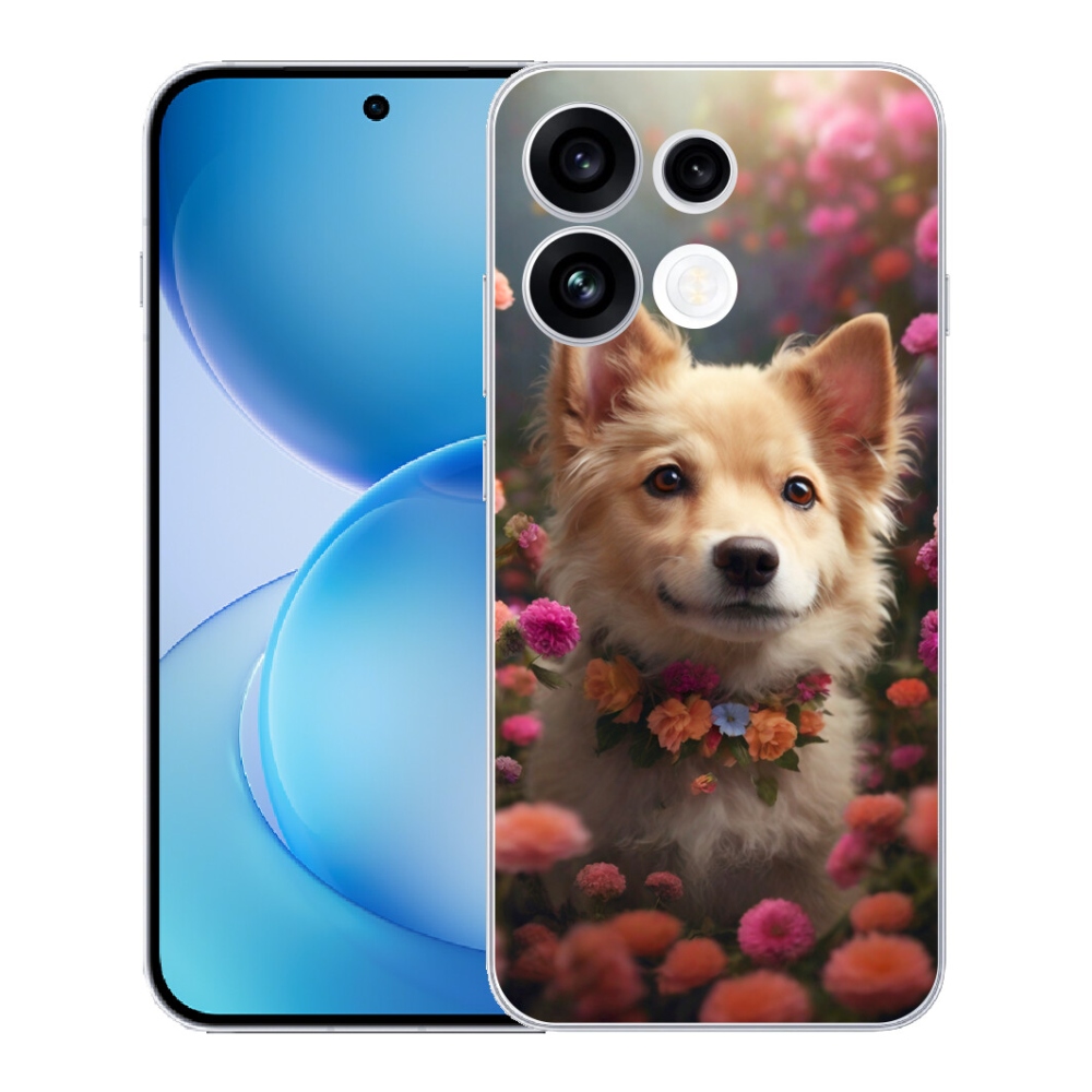 Gélový kryt mmCase na Oppo Reno 16 FS 5G - nemecký špic