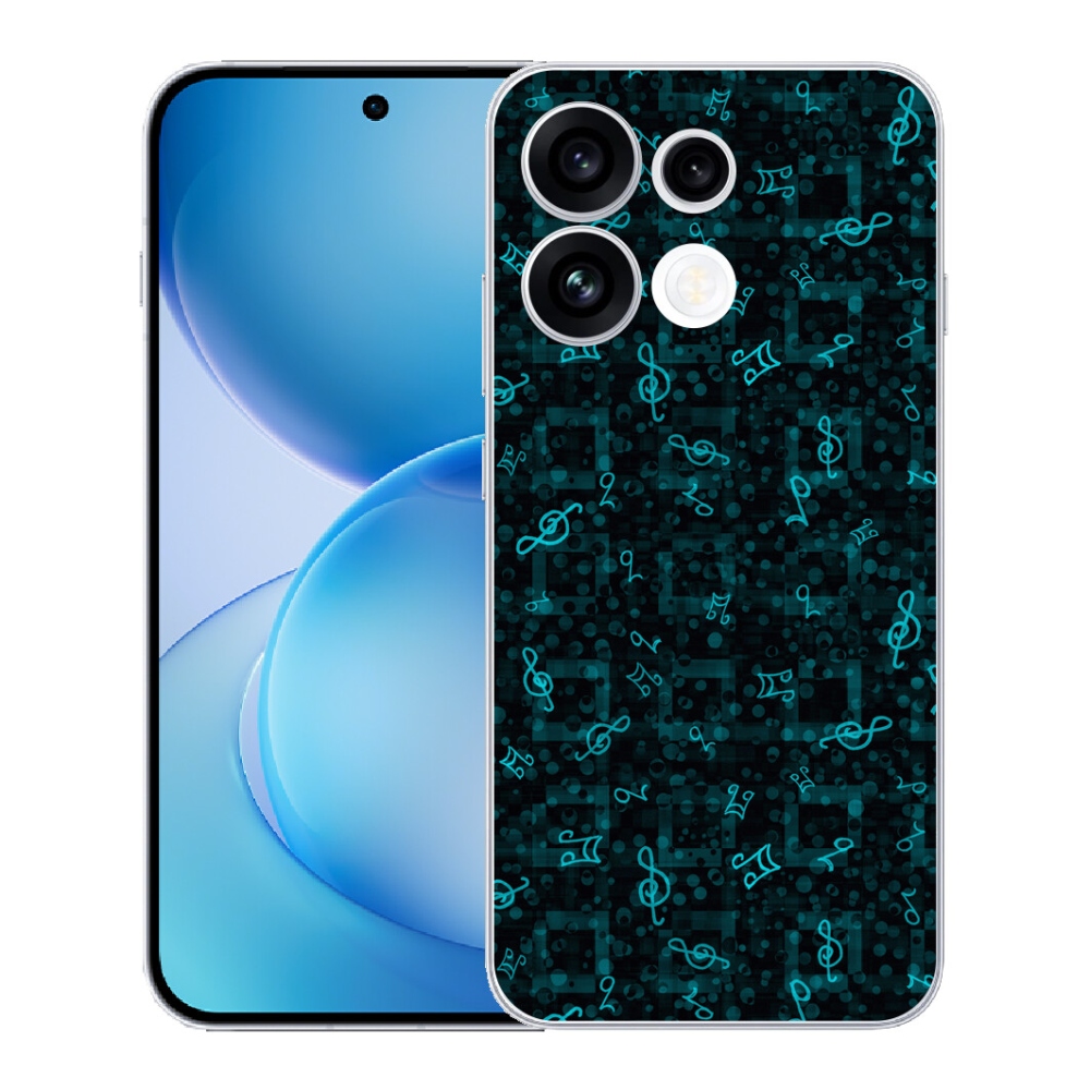 Gélový kryt mmCase na Oppo Reno 16 FS 5G - noty 1