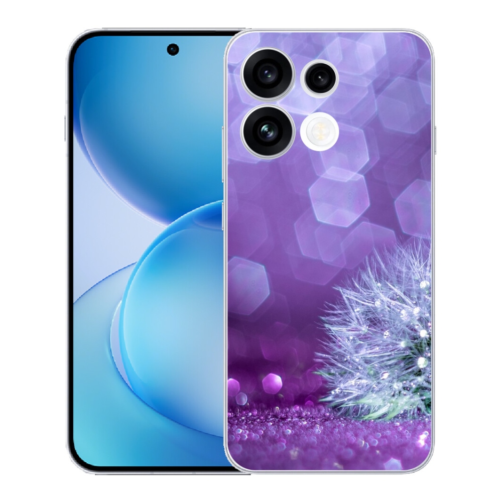 Gélový kryt mmCase na Oppo Reno 16 FS 5G - odkvitnutá púpava 2