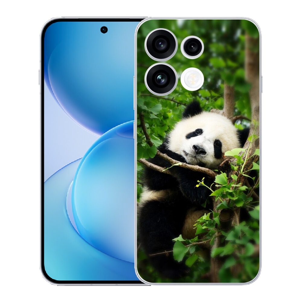 Gélový kryt mmCase na Oppo Reno 16 FS 5G - panda