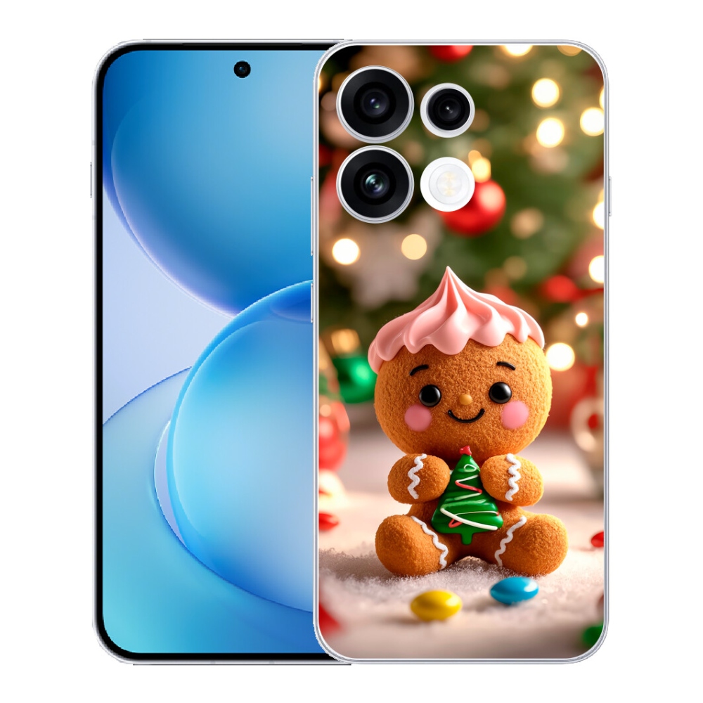 Gélový kryt mmCase na Oppo Reno 16 FS 5G - perníček