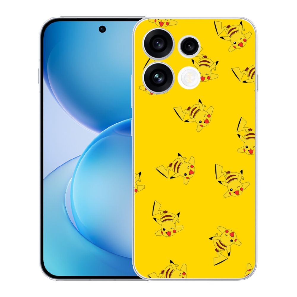 Gélový kryt mmCase na Oppo Reno 16 FS 5G - pikachu
