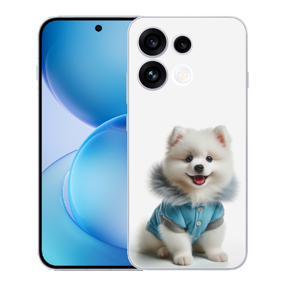 Gélový kryt mmCase na Oppo Reno 16 FS 5G - pomeranian
