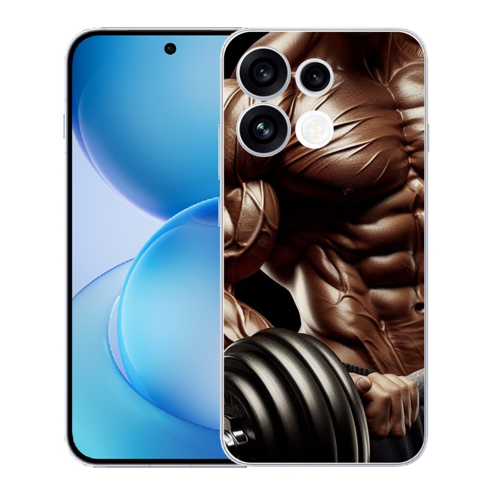 Gélový kryt mmCase na Oppo Reno 16 FS 5G - posilňovanie 4