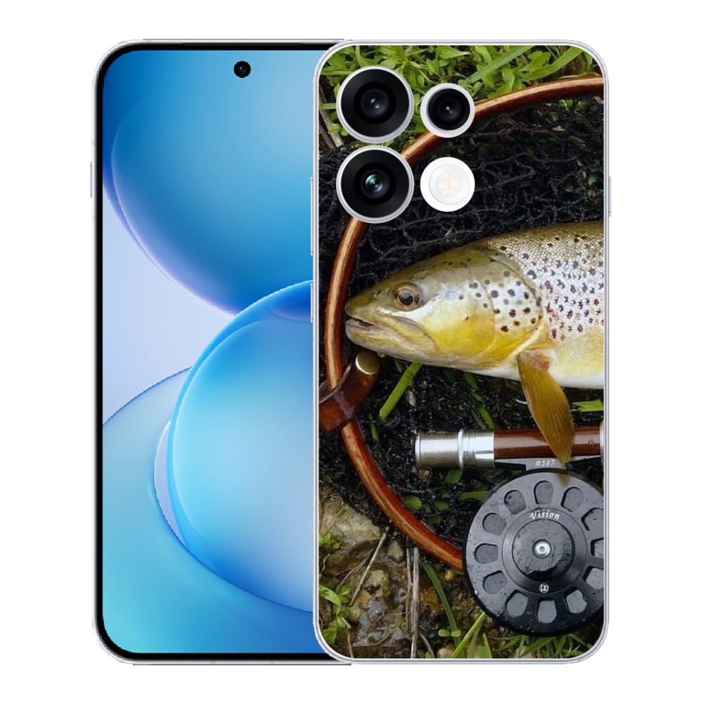 Gélový kryt mmCase na Oppo Reno 16 FS 5G - pstruh 2