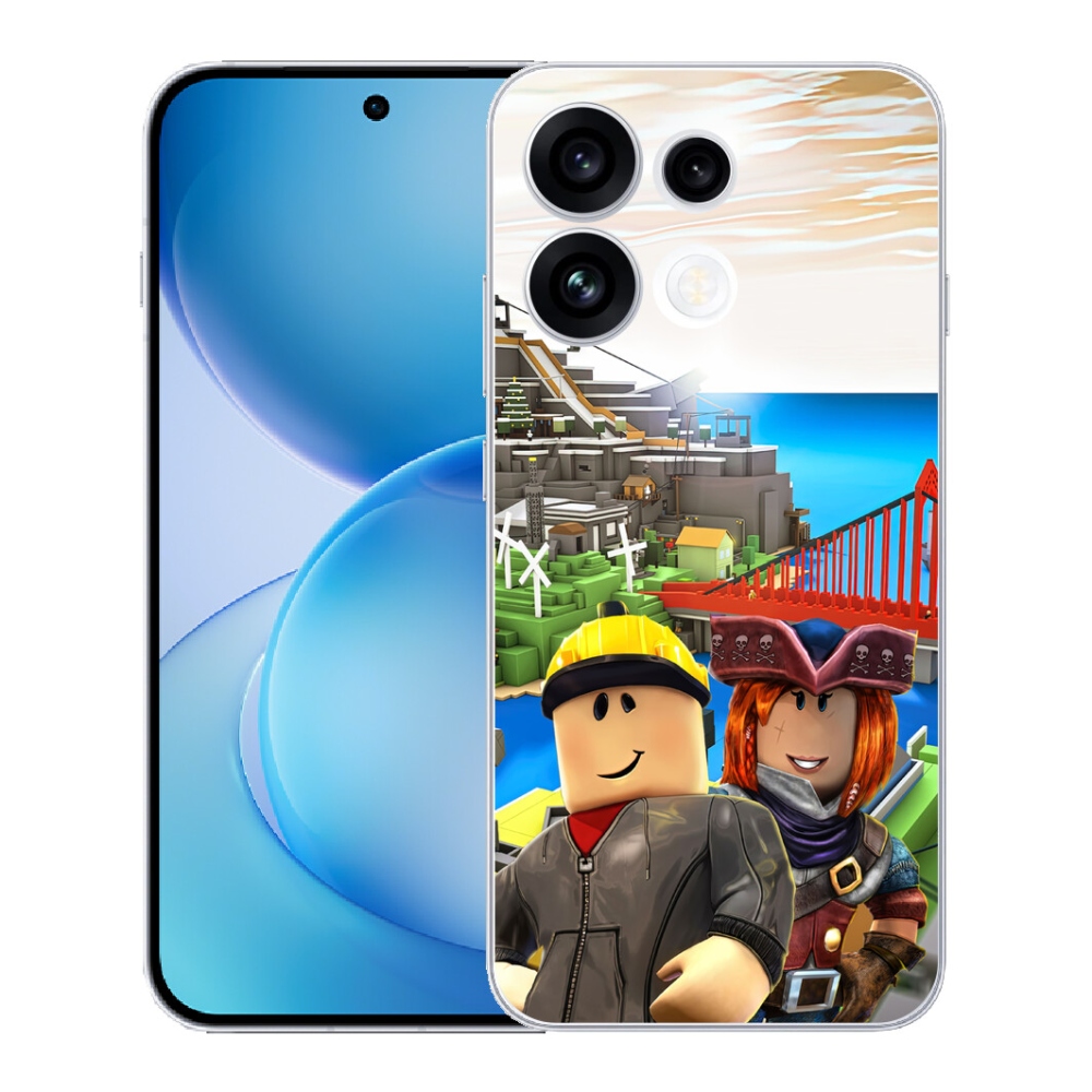 Gélový kryt mmCase na Oppo Reno 16 FS 5G - roblox 1