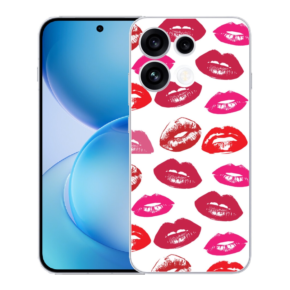 Gélový kryt mmCase na Oppo Reno 16 FS 5G - pery