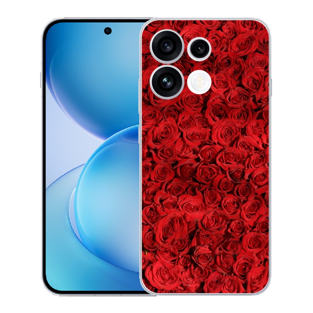 Gélový kryt mmCase na Oppo Reno 16 FS 5G - ruža