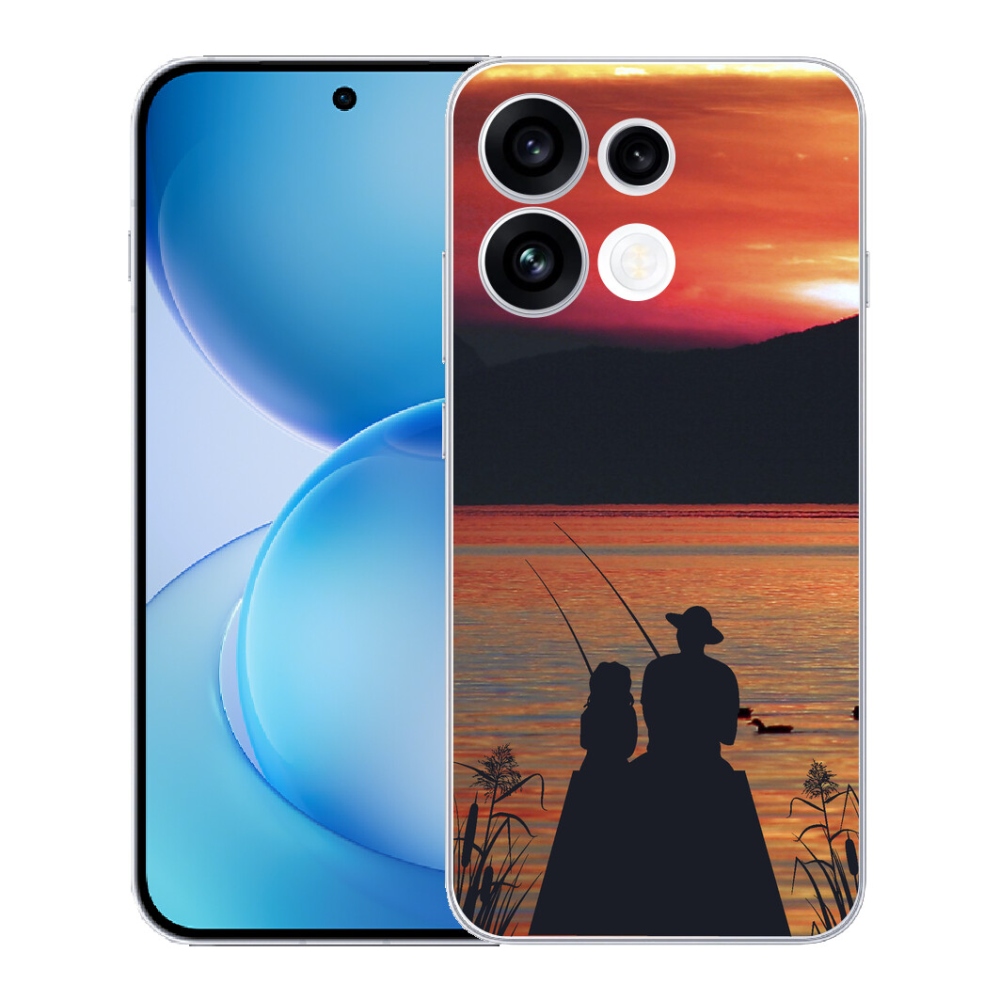 Gélový kryt mmCase na Oppo Reno 16 FS 5G - rybárčenie 3