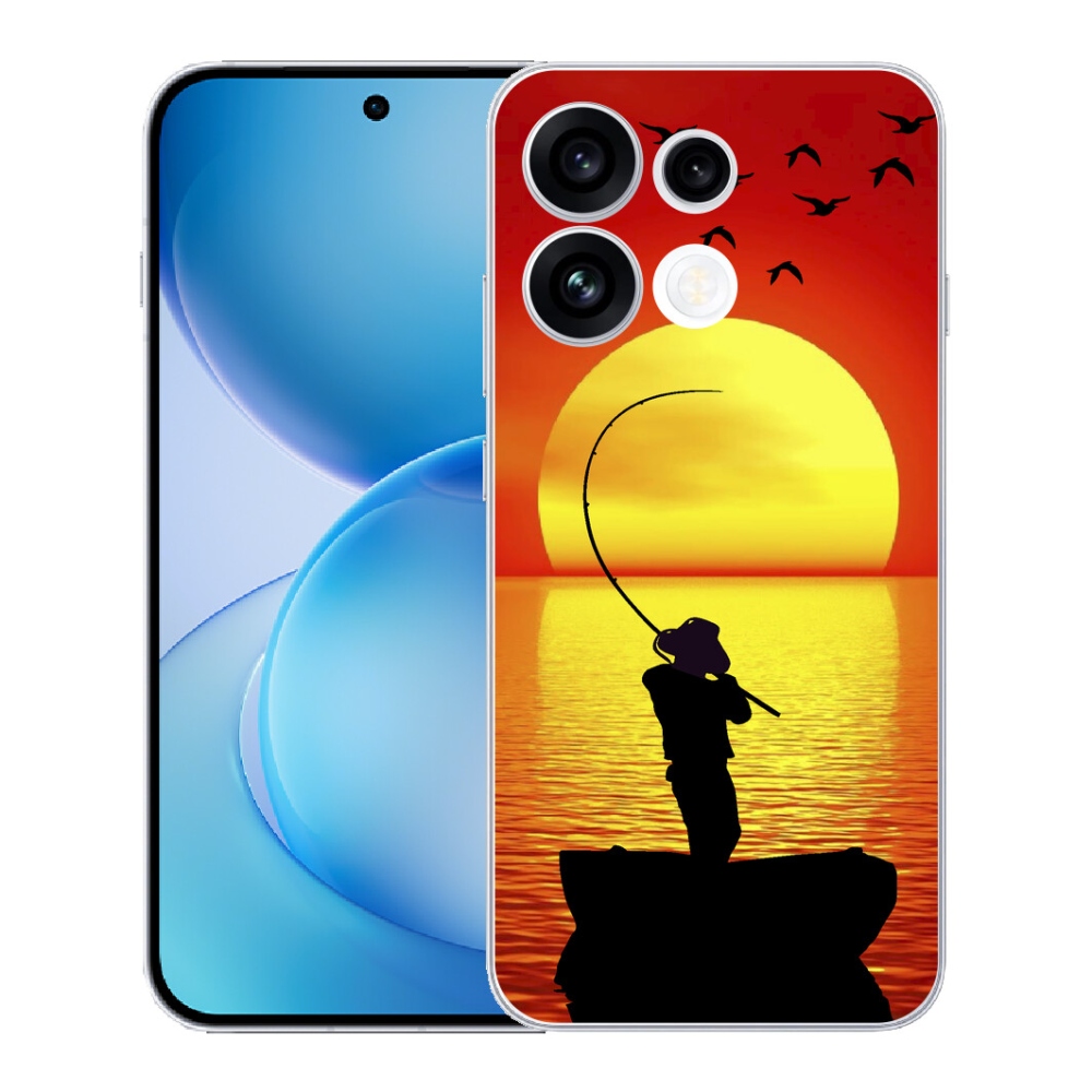 Gélový kryt mmCase na Oppo Reno 16 FS 5G - rybárčenie