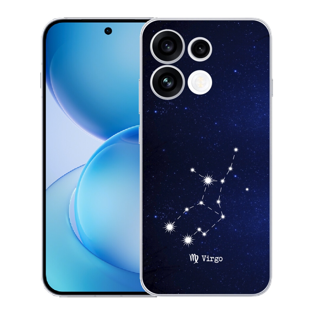Gélový kryt mmCase na Oppo Reno 16 FS 5G - súhvezdie Panny