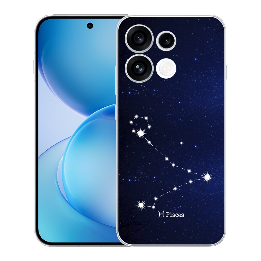 Gélový kryt mmCase na Oppo Reno 16 FS 5G - súhvezdie Ryby