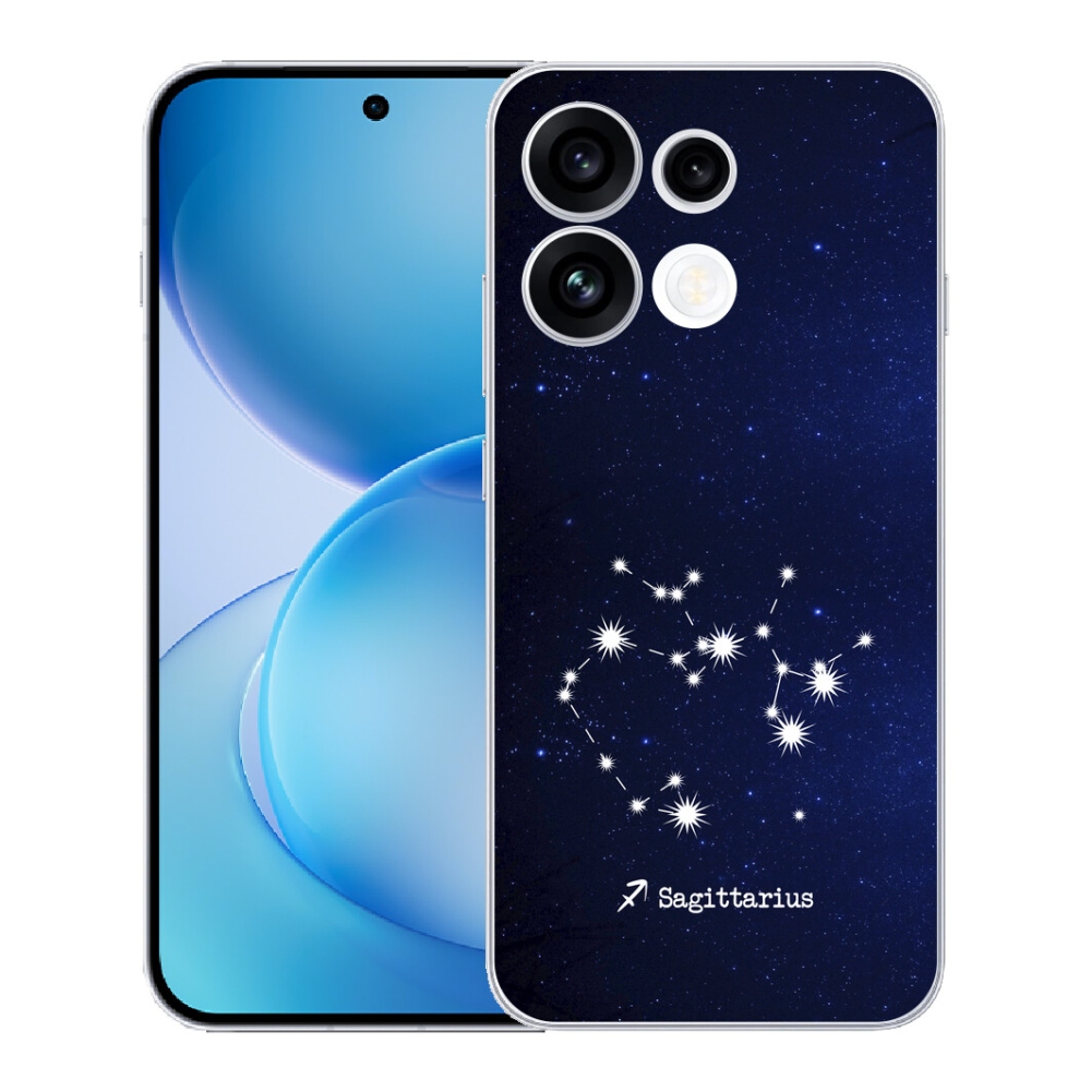 Gélový kryt mmCase na Oppo Reno 16 FS 5G - súhvezdie Strelca