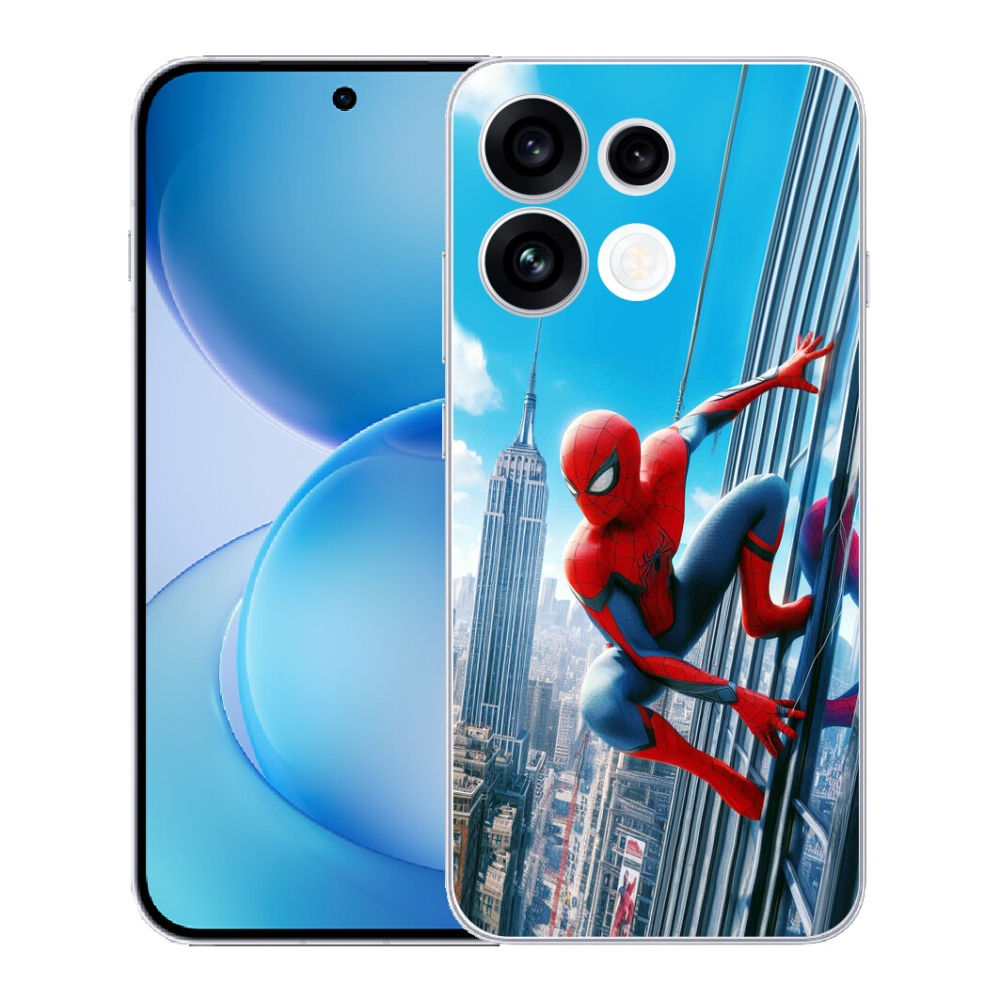 Gélový kryt mmCase na Oppo Reno 16 FS 5G - spiderman