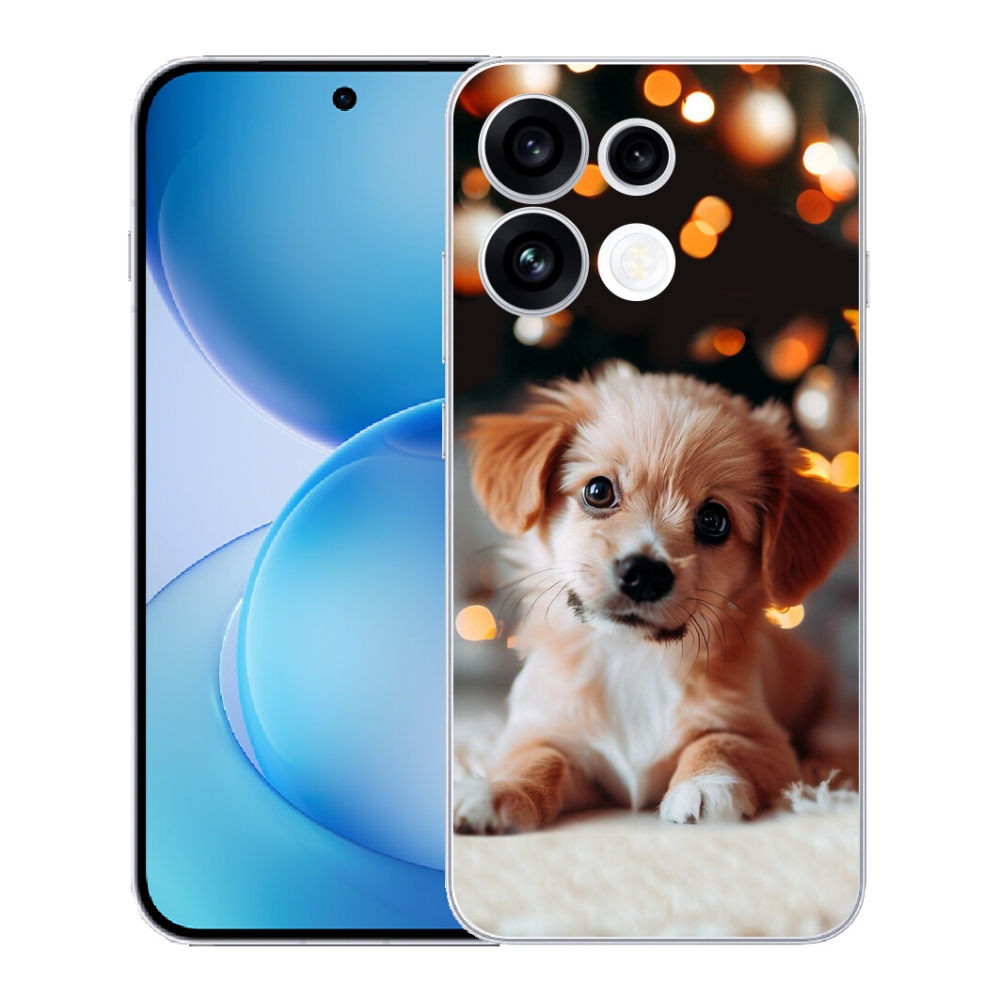 Gélový kryt mmCase na Oppo Reno 16 FS 5G - šteniatko