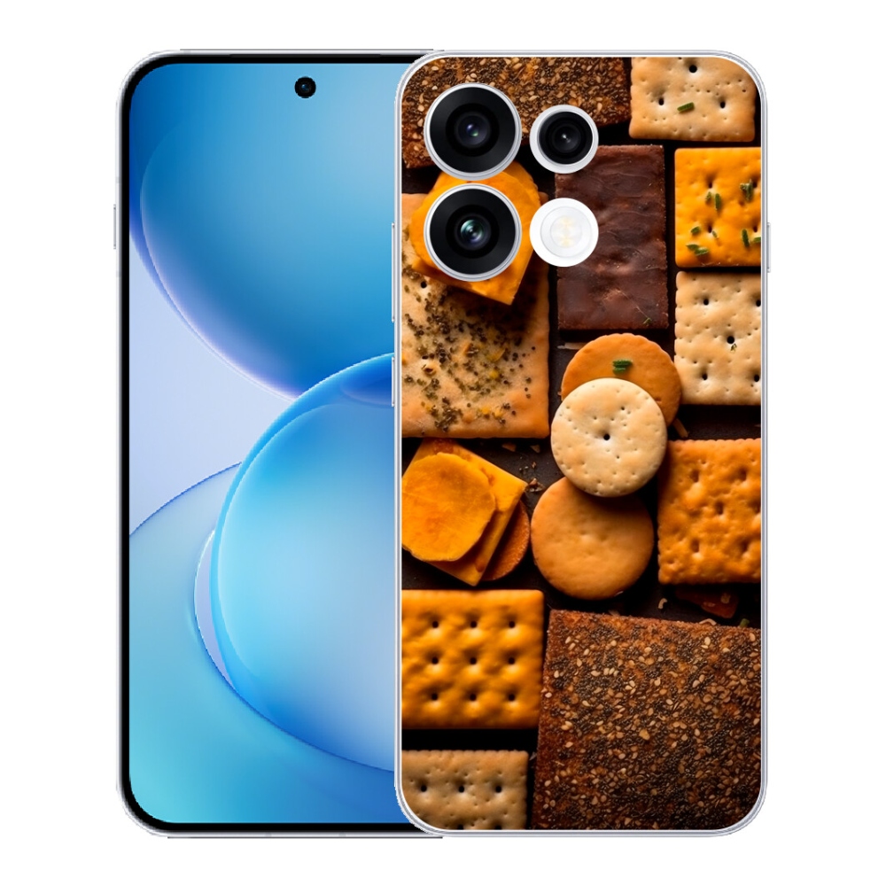 Gélový kryt mmCase na Oppo Reno 16 FS 5G - sušienky