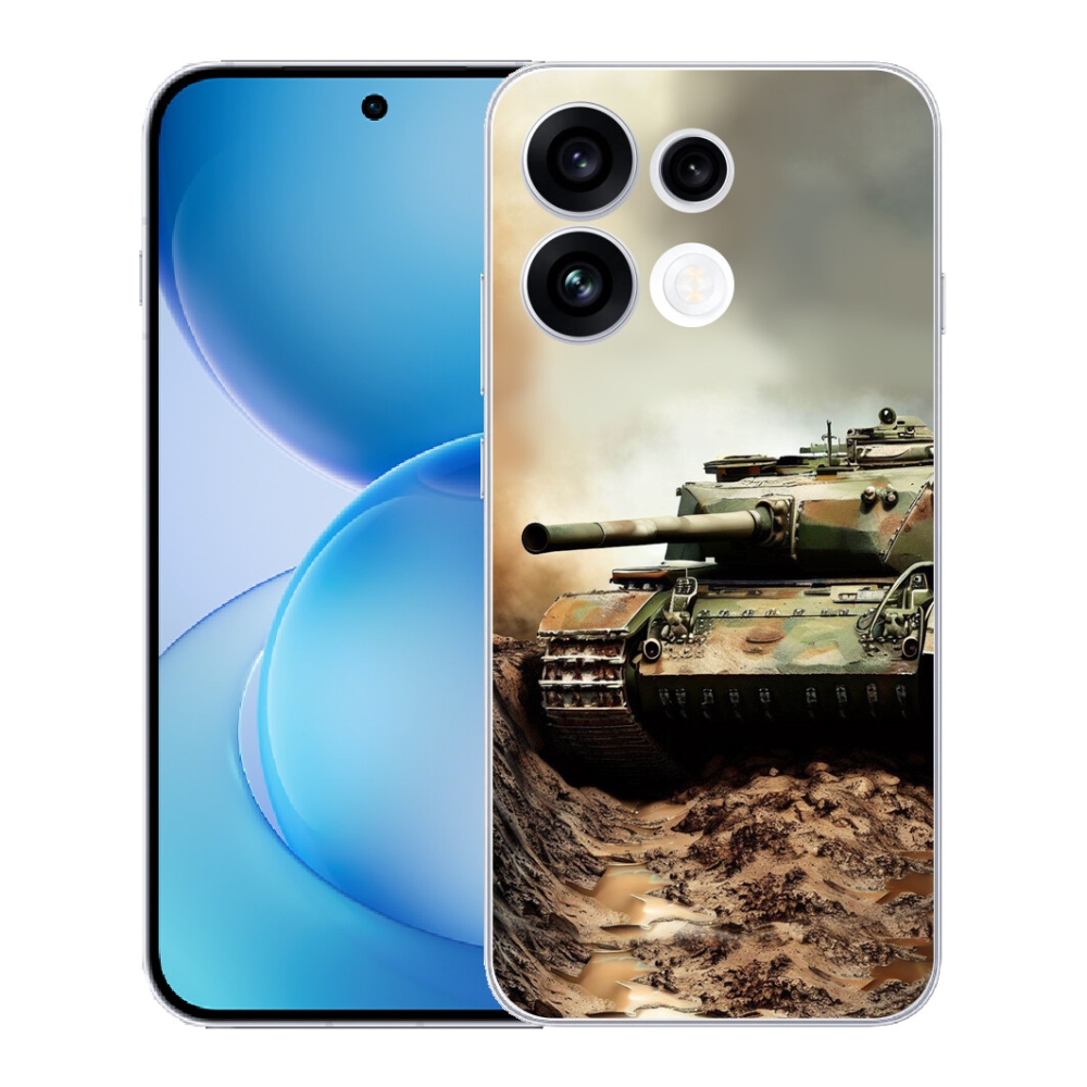 Gélový kryt mmCase na Oppo Reno 16 FS 5G - tank