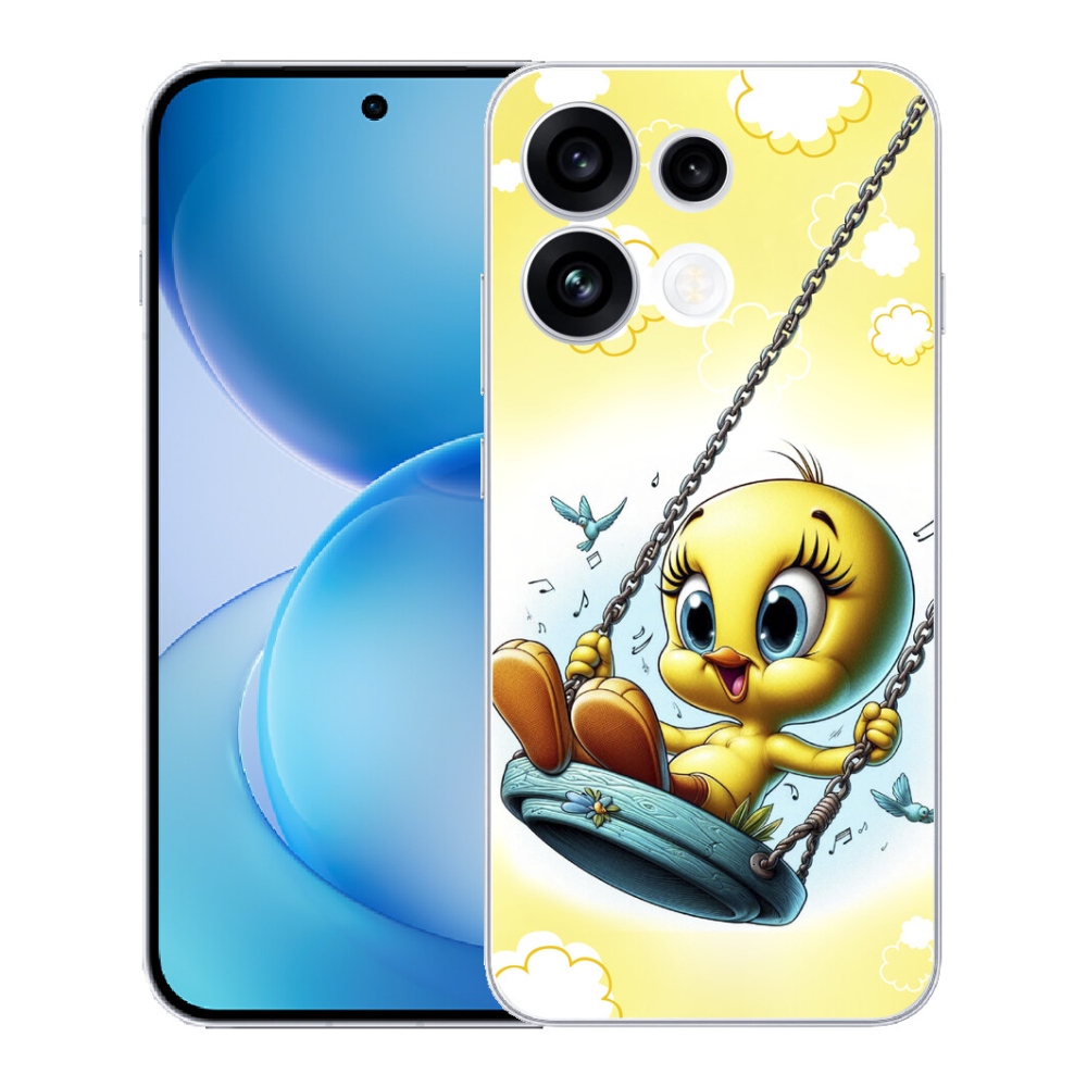 Gélový kryt mmCase na Oppo Reno 16 FS 5G - tweety