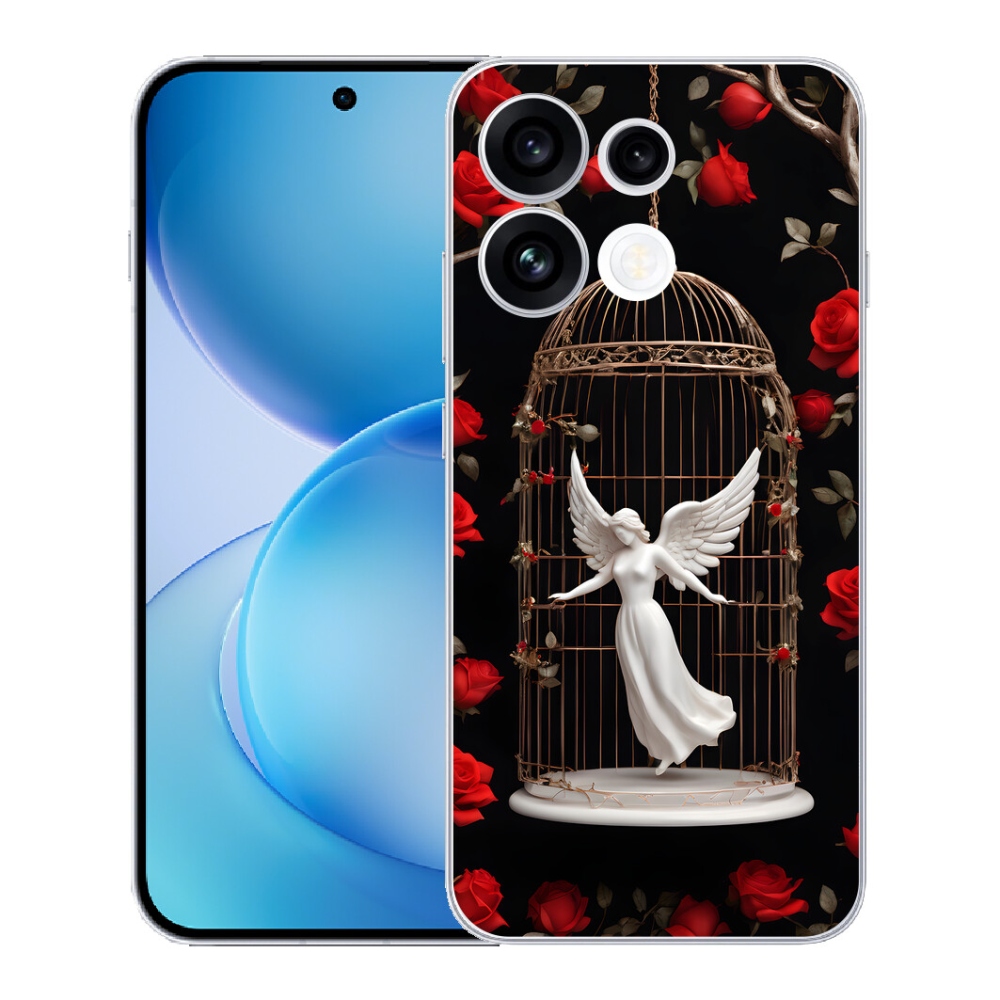 Gélový kryt mmCase na Oppo Reno 16 FS 5G - uväznený anjel