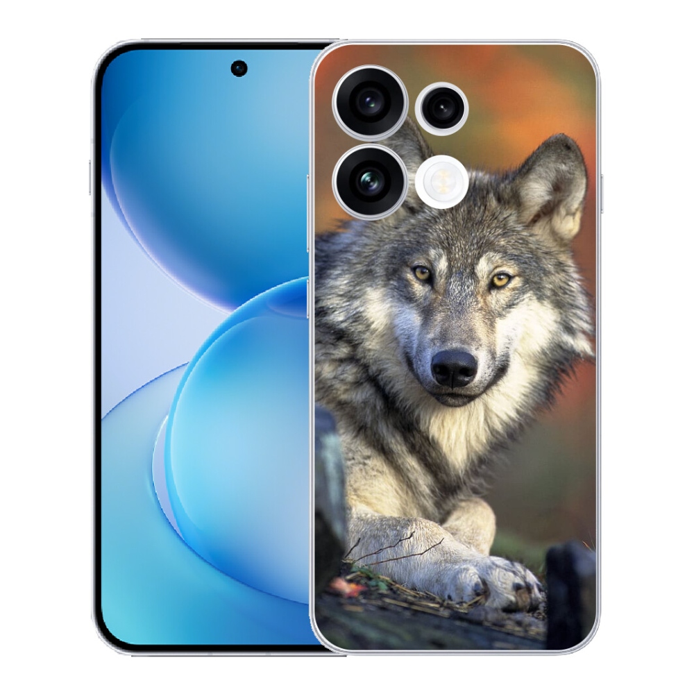 Gélový kryt mmCase na Oppo Reno 16 FS 5G - vlk