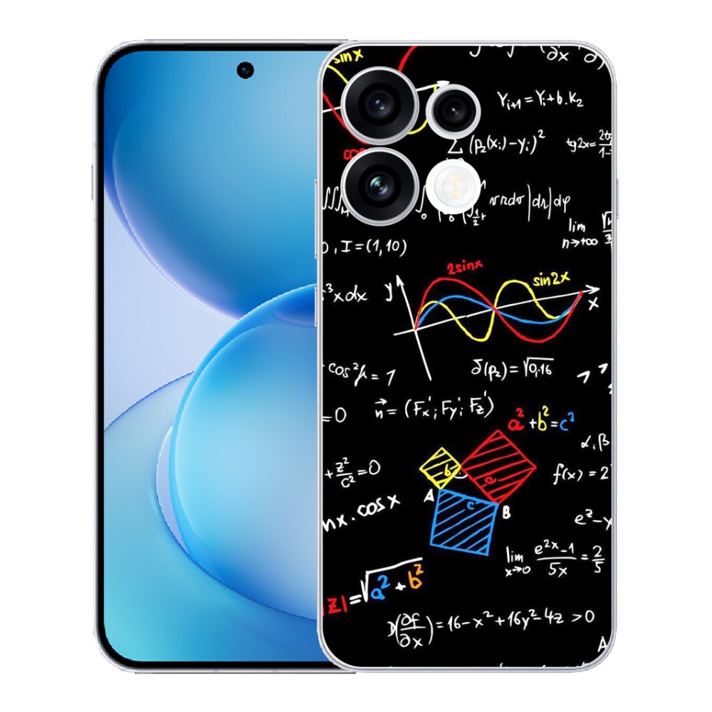 Gélový kryt mmCase na Oppo Reno 16 FS 5G - vzorčeky