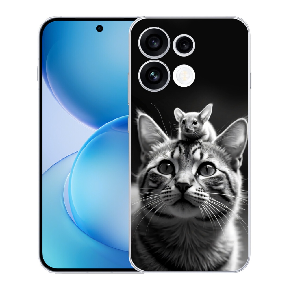 Gélový kryt mmCase na Oppo Reno 16 FS 5G - zvieracie priateľstvo 2