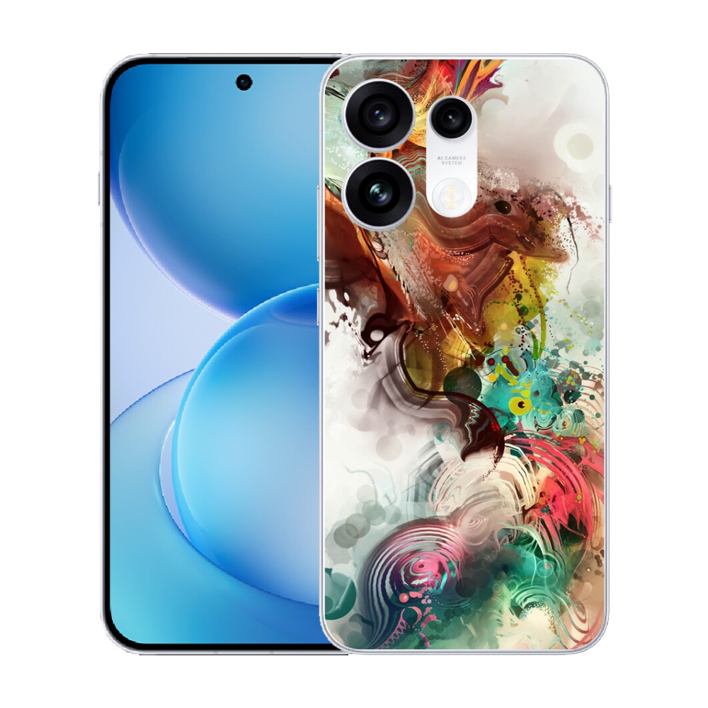 Gélový kryt mmCase na Oppo Reno 16 Pro 5G - abstrakt 1