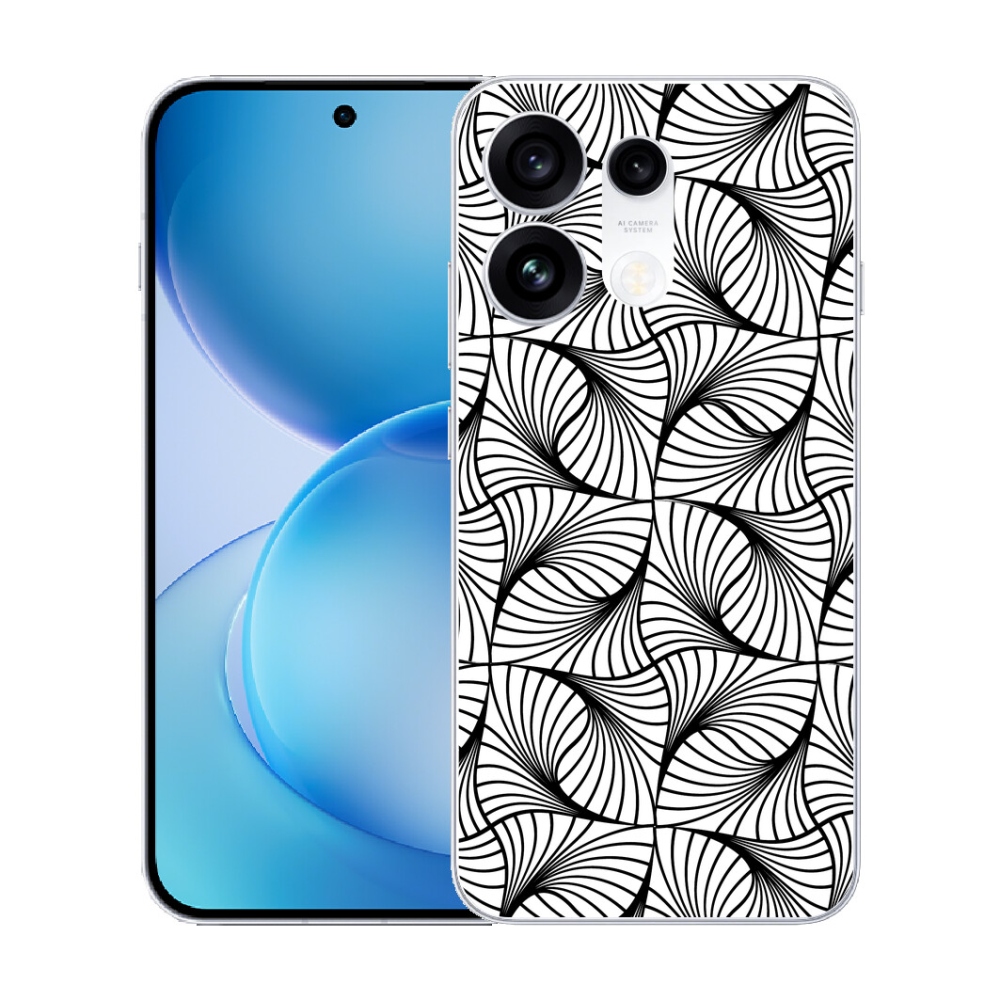 Gélový kryt mmCase na Oppo Reno 16 Pro 5G - abstrakt 11