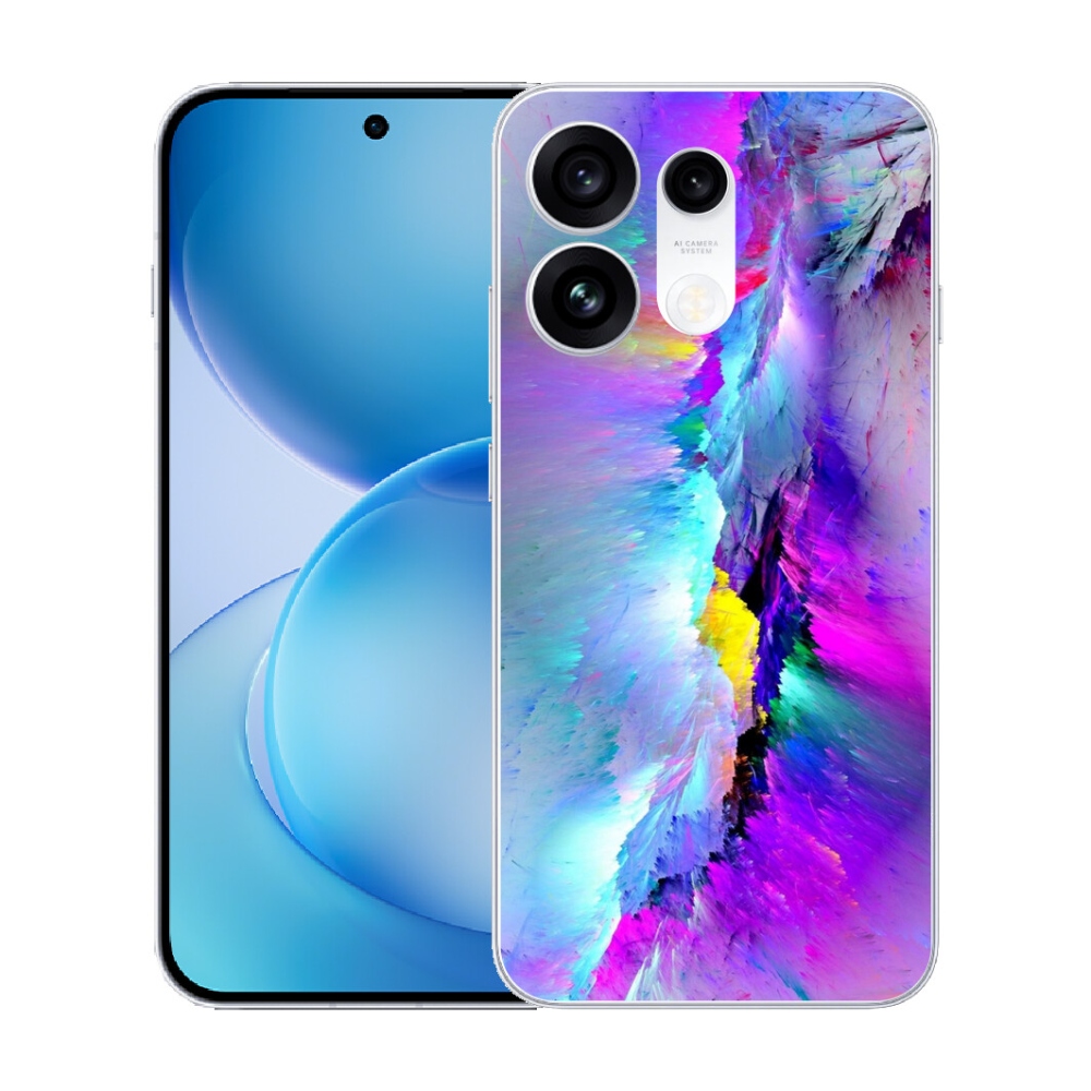 Gélový kryt mmCase na Oppo Reno 16 Pro 5G - abstrakt