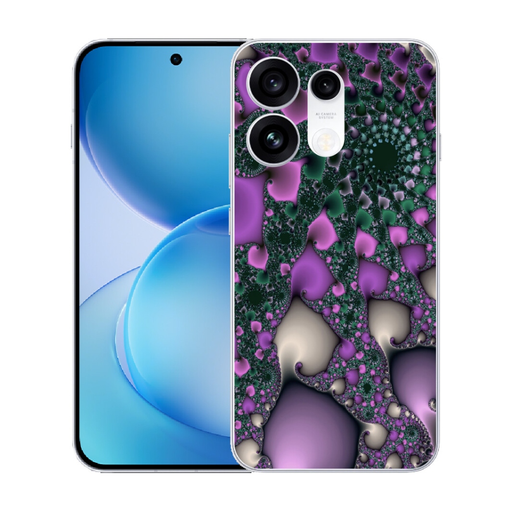 Gélový kryt mmCase na Oppo Reno 16 Pro 5G - abstrakt 7