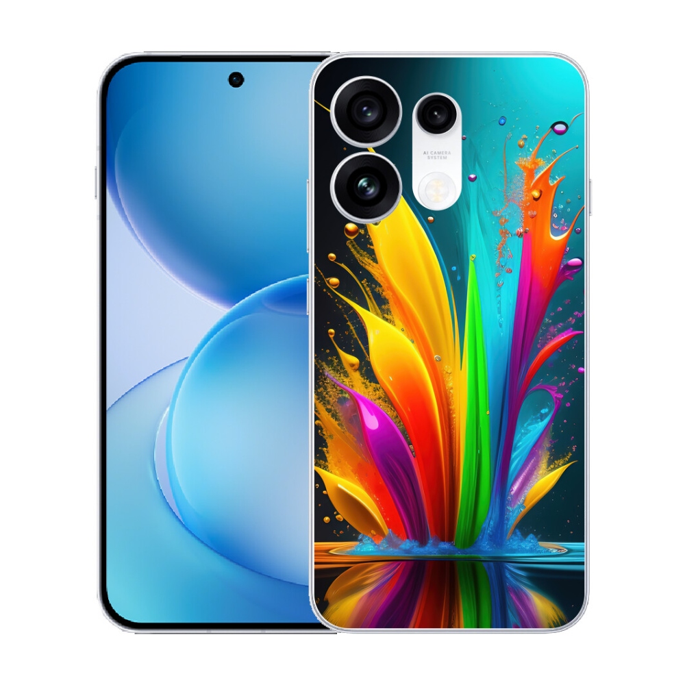 Gélový kryt mmCase na Oppo Reno 16 Pro 5G - abstraktný motív 1