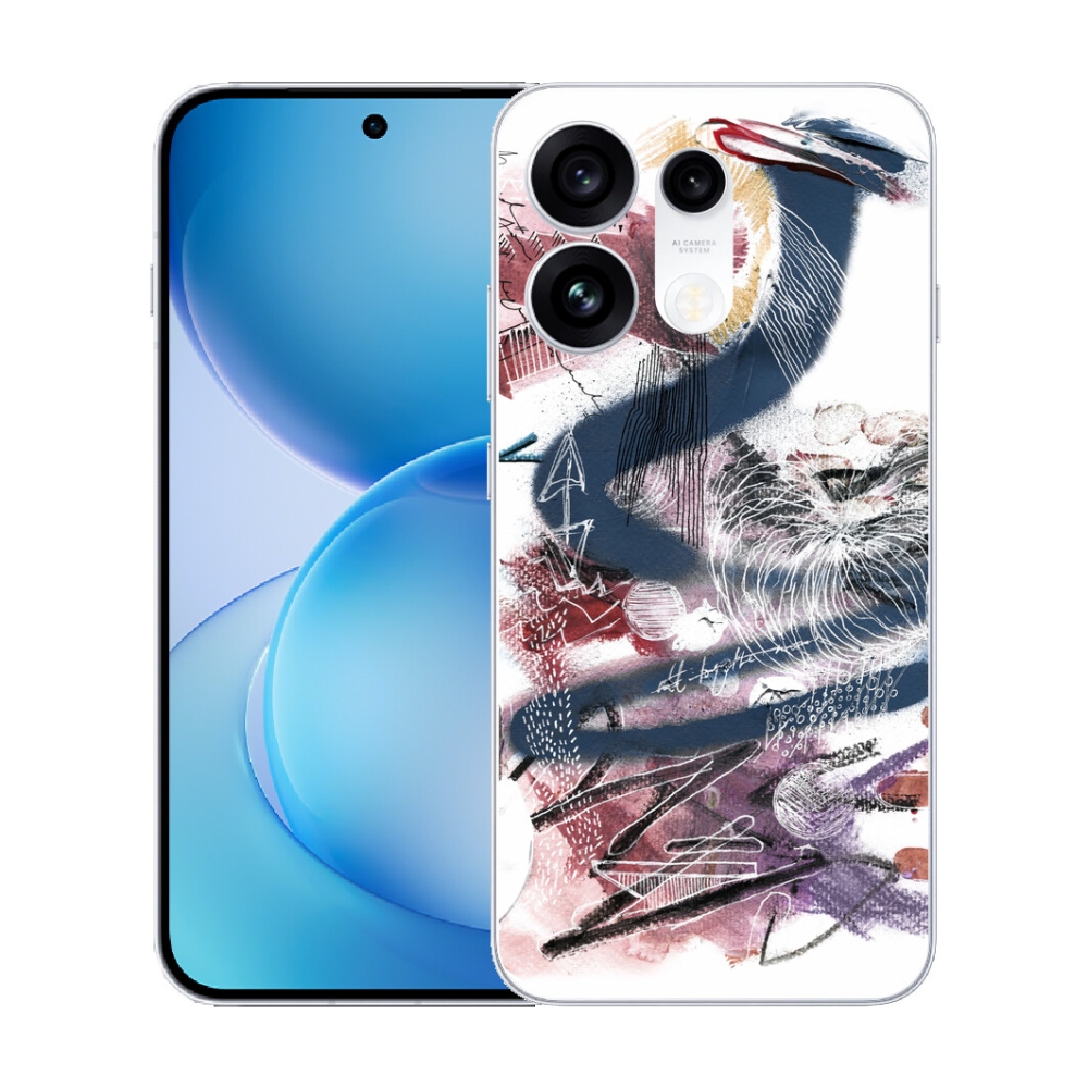 Gélový kryt mmCase na Oppo Reno 16 Pro 5G - abstraktný motív 28