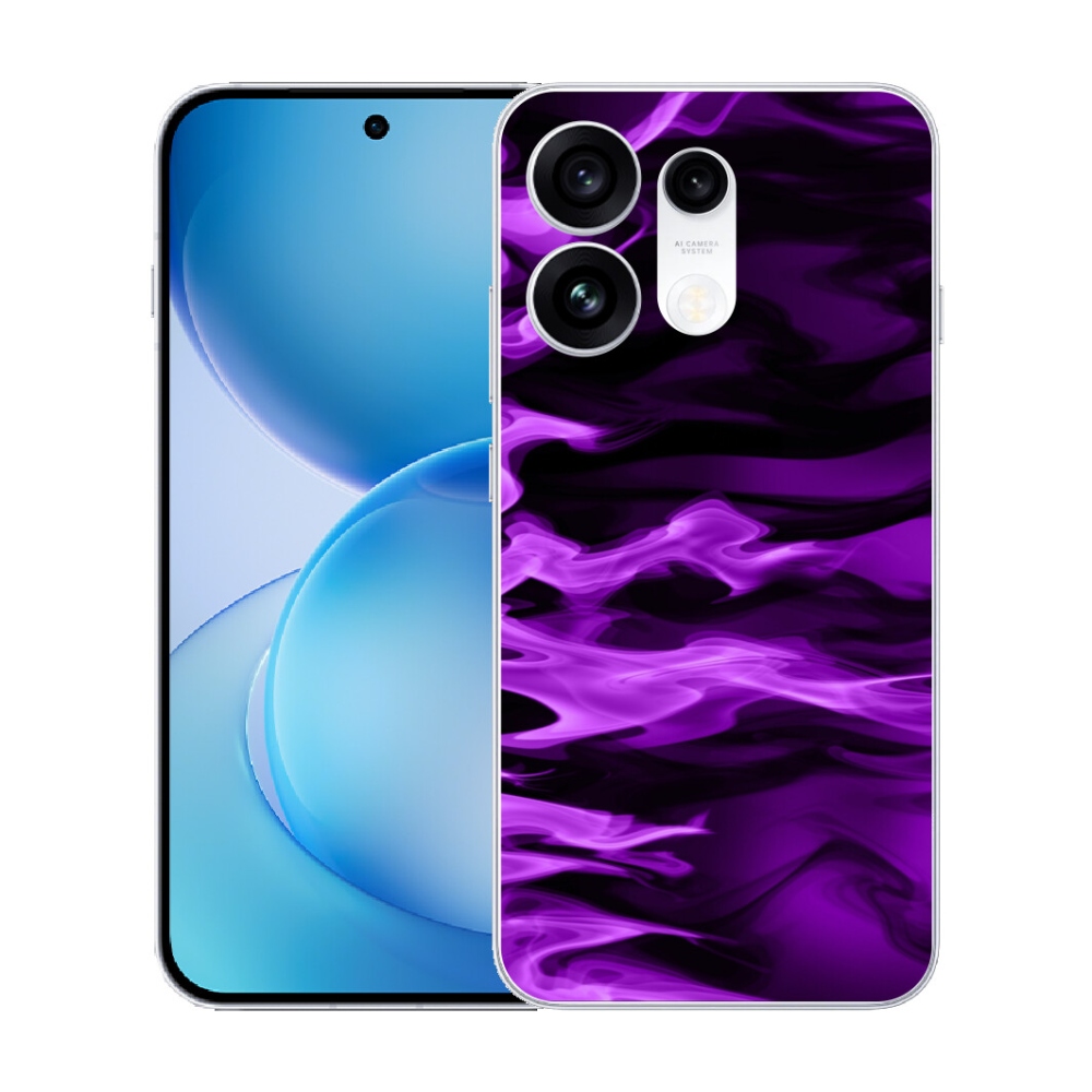 Gélový kryt mmCase na Oppo Reno 16 Pro 5G - abstraktný vzor 9