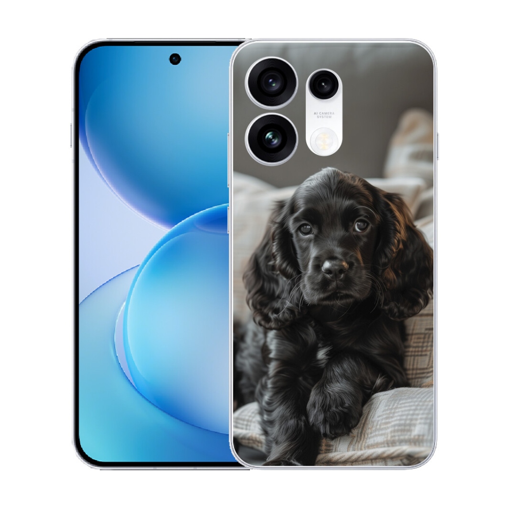 Gélový kryt mmCase na Oppo Reno 16 Pro 5G - anglický kokeršpaniel